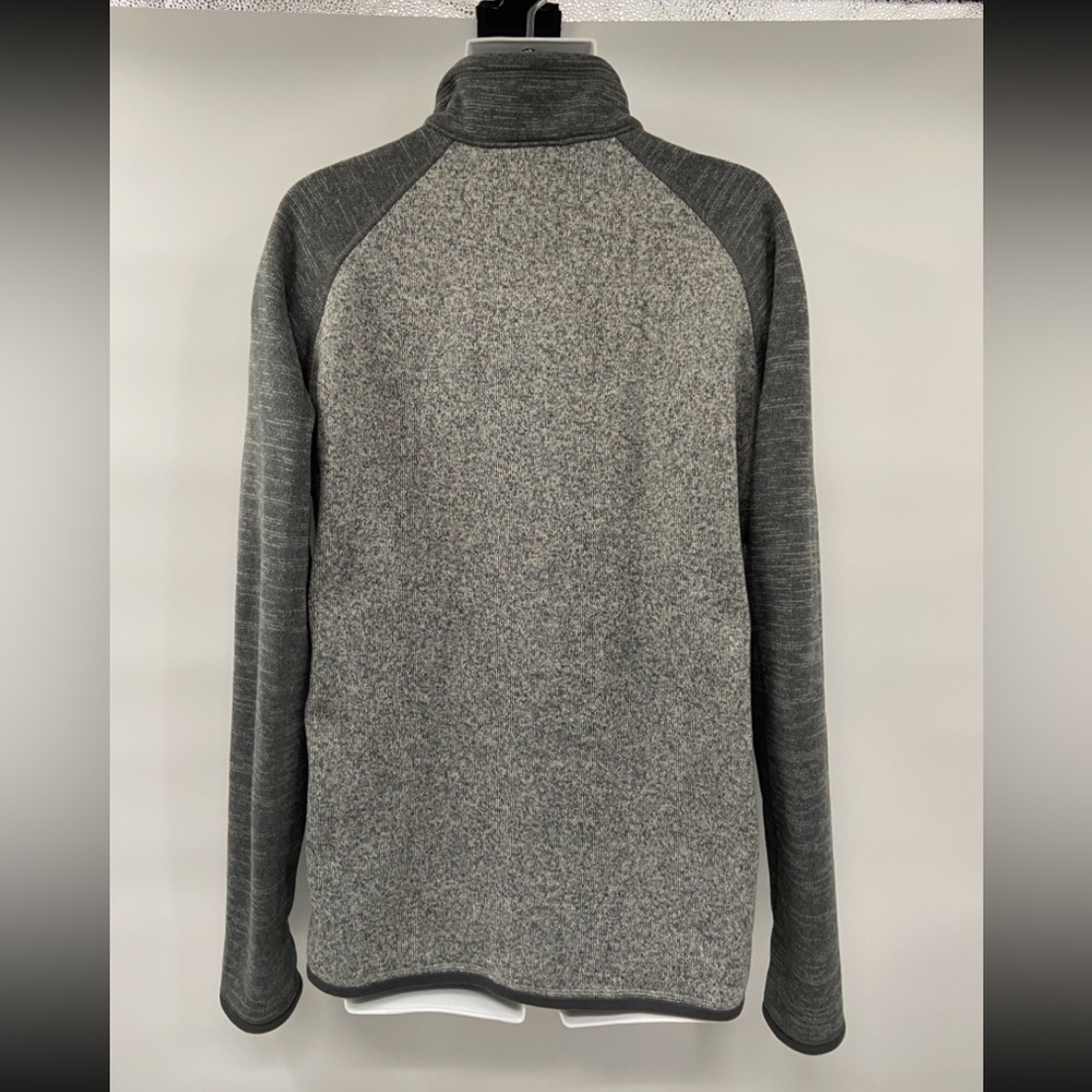 Patagonia Better Sweater 1/4 Zip Pullover Sweater Jacket Grey Silver Men XL Excl - Picture 3 of 13